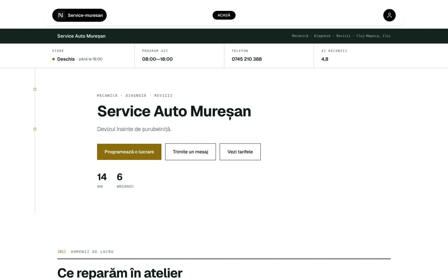Service auto
